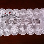Naperon/caminho mesa em crochet, com rosas
