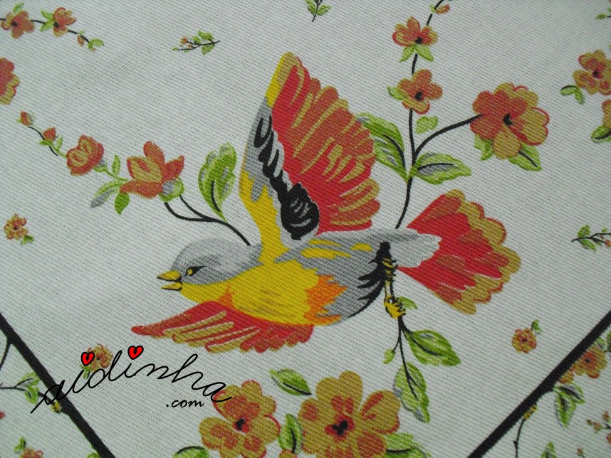 Estampado da toalhinha com crochet