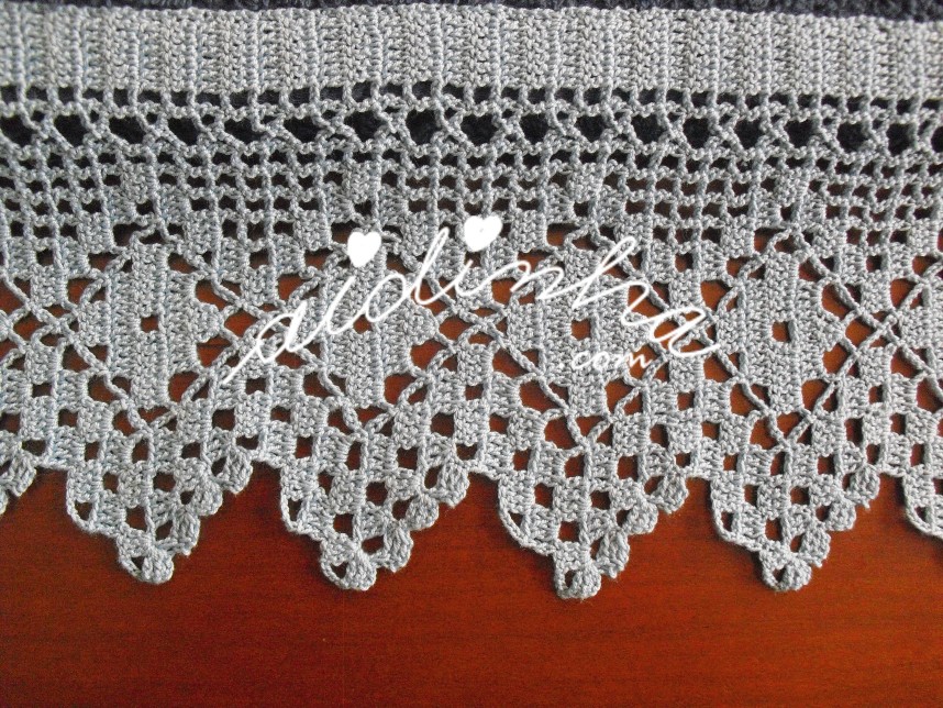 crochet do conjunto de toalhas de banho