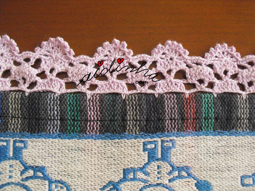 crochet do pano com cozinheiros