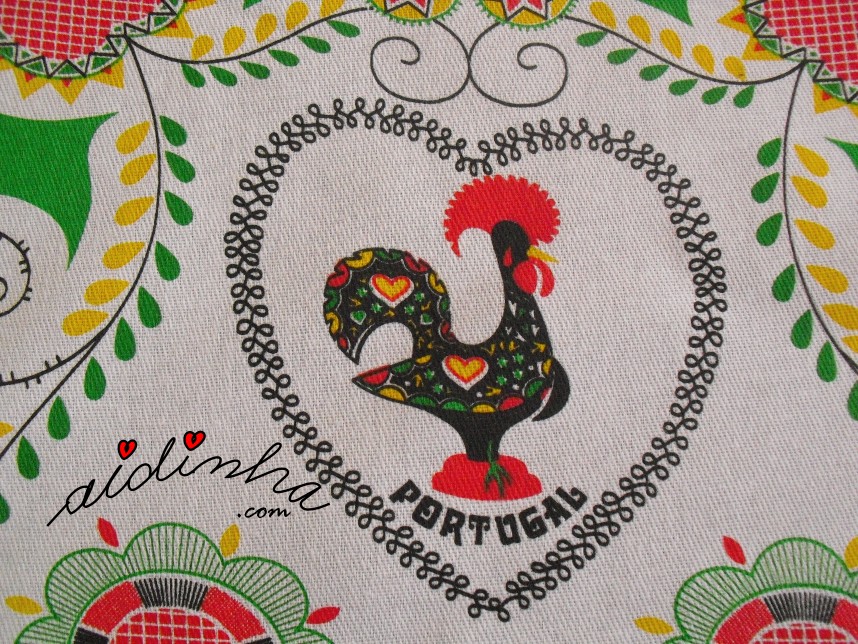 estampagem dos panos de cozinha com crochet em toda a volta